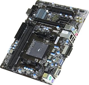 MSI A68HM-P33 V2 (RTL) SocketFM2+ AMD A68H PCI-E Dsub+DVI+GbLAN SATA MicroATX 2*DDR3