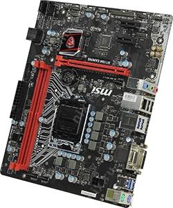 MSI H110M GAMING (RTL) LGA1151 H110 PCI-E Dsub+DVI+HDMI GbLANSATA MicroATX 2*DDR4