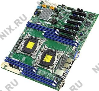 SuperMicro X10DRL-i (RTL) Dual LGA2011-3 C612 PCI-E SVGA 2*GbLAN SATA RAID SSI CEB 8*DDR4