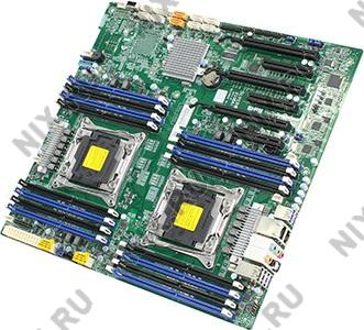 SuperMicro X10DAi (RTL) Dual LGA2011-3 C612 3*PCI-E 2*GbLAN SATA RAID E-ATX 16DDR4