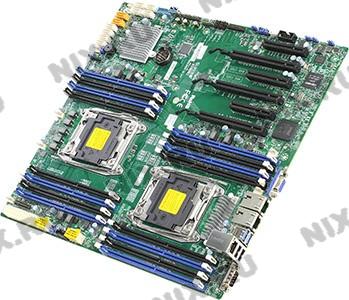 SuperMicro X10DRi (RTL) Dual LGA2011-3 C612 3*PCI-E SVGA 2*GbLAN SATA RAID E-ATX 16DDR4