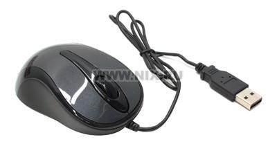 A4Tech V-Track Mouse N-350-1 Glossy Grey (RTL) USB 3btn+Roll, 