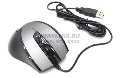 A4Tech V-Track Mouse N-600X-2 Grey (RTL) USB 4btn+Roll, 