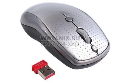 A4Tech Mouse G9-530HX-1 Grey (RTL) USB 5btn+Roll, 