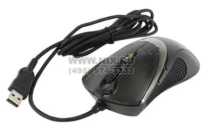 A4Tech V-Track Gaming Mouse F4 Black (RTL) USB 7btn+Roll