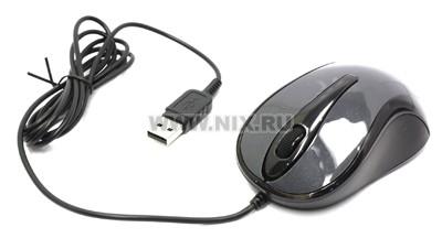A4Tech V-Track Mouse N-360-1 Glossy Grey (RTL) USB 3btn+Roll, 