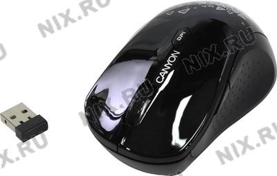 CANYON Wireless Optical Mouse CNS-CMSW4B (RTL) USB 6btn+Roll