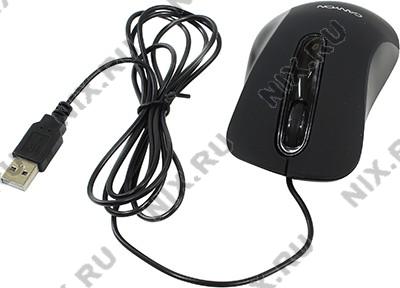 CANYON Optical Mouse CNE-CMS2 Black (RTL) USB 3btn+Roll