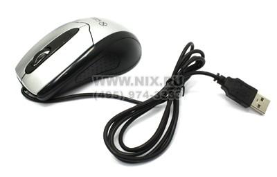 CBR Mouse CM101 Silver (RTL) USB 3but+Roll
