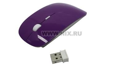 CBR Premium Wireless Mouse CM700 Purple (RTL) USB 4but+Roll, 