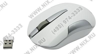 CBR Wireless Optical MouseCM422 White (RTL) USB 3but+Roll, 