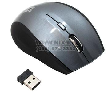 Defender Wireless Optical Mouse Pulsar 655 nano Grey (RTL) USB 4btn+Roll 52655