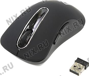 Defender Wireless Optical Mouse Datum MM-075 Black (RTL) USB 5btn+Roll 52075