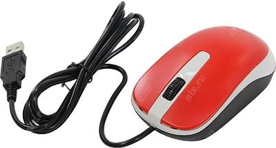 Genius Optical Mouse DX-120 Red (RTL) USB 3btn+Roll (31010105104)