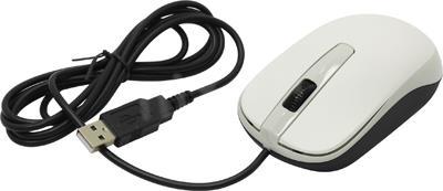 Genius Optical Mouse DX-120 White (RTL) USB 3btn+Roll (31010105102)