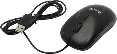 Genius Optical Mouse DX-135 Black (RTL) USB 3btn+Roll (31010236100)