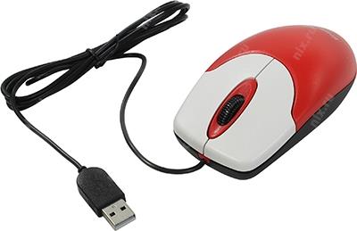 Genius Optical Mouse NetScroll 120 V2 Red (RTL) USB 3btn+Roll (31010235101)
