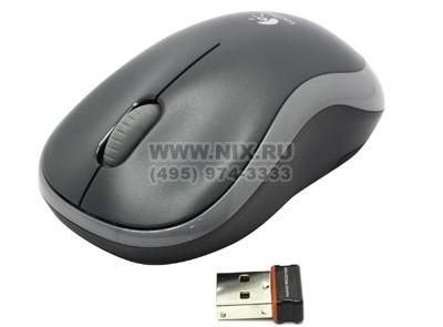 Logitech M185 Wireless Mouse (RTL) USB 3btn+Roll 910-002238