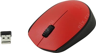 Logitech M171 Wireless Mouse (RTL) USB 3btn+Roll 910-004641