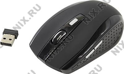 OKLICK Wireless Optical Mouse 455MW Black (RTL) USB 6btn+Roll 945818