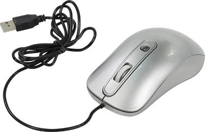 OKLICK Optical Mouse 155M Silver (RTL) USB 4btn+Roll 337117