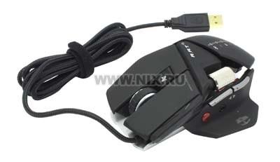 Mad Catz R.A.T.5 Laser Mouse Matt Black 5600dpi (RTL) USB 8btn+Roll -MCB4370500B2