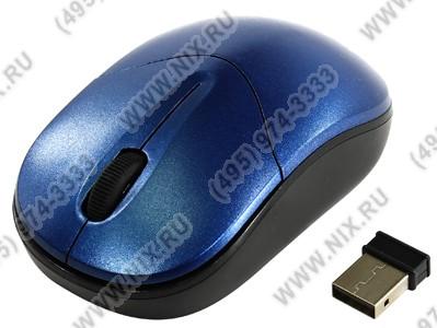 SmartBuy Wireless Optical Mouse SBM-335AG-BK (RTL) USB 3btn+Roll, 