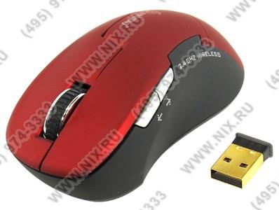 SmartBuy Wireless Optical Mouse SBM-504AG-RK (RTL) USB 5btn+Roll, 