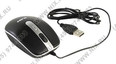 SVEN Optical Mouse RX-500 Silent (RTL) USB 4btn+Roll