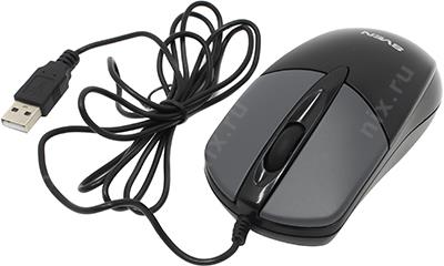 SVEN Optical Mouse RX-112 Grey (RTL) USB 3btn+Roll