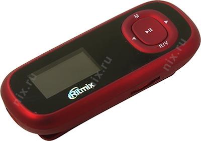 Ritmix RF-3410-4Gb Red (MP3 Player, FM, 4Gb, 1