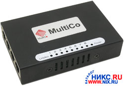 MultiCo EW-108(T/R) NWay Fast E-net Switch 8-port (8UTP 100Mbps) + ..
