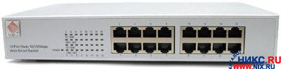 MultiCo EW-516IW NWay Fast E-net Switch 16-port Web Smart Management (16UTP, 100Mbps)