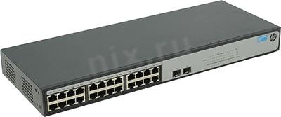 HP 1420-24G-2SFP JH017A   (24UTP 1000Mbps + 2SFP)