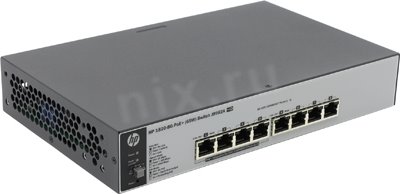 HP 1820-8G-PoE+ (65W) J9982A  (4UTP 1000Mbps PoE + 4UTP 1000Mbps)