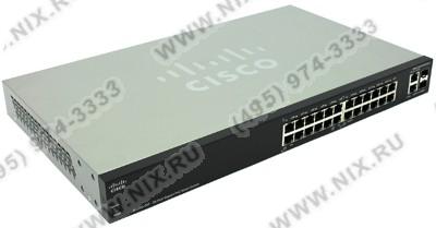 Cisco SG200-26P SLM2024PT-EU   (12UTP 1000Mbps PoE+ 12UTP 1000Mbps + 2Combo 1000BASE-T/SFP)