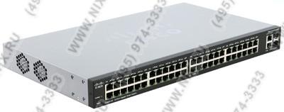Cisco SG200-50 SLM2048T-EU   (48UTP 1000Mbps + 2Combo 1000BASE-T/SFP)