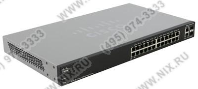 Cisco SF200-24 SLM224GT-EU   (24UTP 100Mbps+ 2Combo 1000BASE-T/SFP)