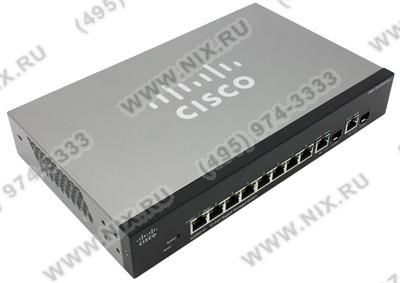 Cisco SG300-10 SRW2008-K9-G5   (8UTP 1000Mbps+ 2Combo 1000BASE-T/SFP)
