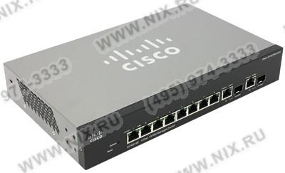 Cisco SF302-08 SRW208G-K9-G5   (8UTP 100Mbps +2Combo 1000BASE-T/SFP)