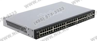 Cisco SF300-48 SRW248G4-K9-EU   (48UTP 100Mbps+2UTP 1000Mbps+2Combo 1000BASE-T/SFP)