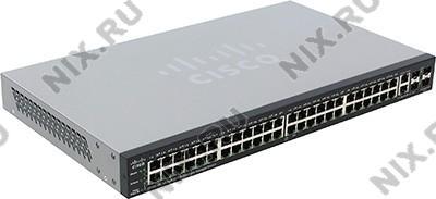 Cisco SF500-48-K9-G5  (48UTP 100Mbps + 2Combo 1000BASE-T/SFP + 2SFP)