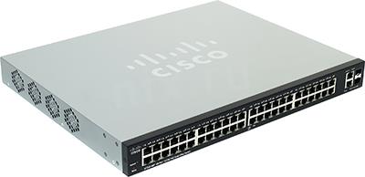 Cisco SF220-48P-K9-EU   (48UTP 100Mbps PoE+ 2Combo 1000BASE-T/SFP)