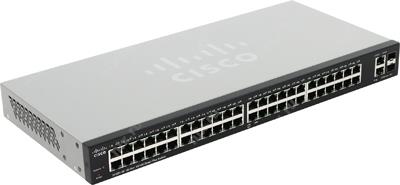 Cisco SF220-48-K9-EU   (48UTP 100Mbps+ 2Combo 1000BASE-T/SFP)