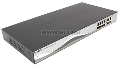 D-Link DES-1210-10 /ME Switch 10-port (8UTP 100Mbps +2Combo 1000BASE-T/SFP)