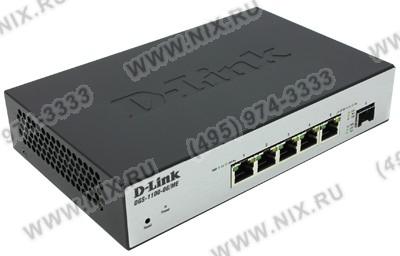 D-Link DGS-1100-06/ME /A1B   (5UTP 1000Mbps, 1SFP)