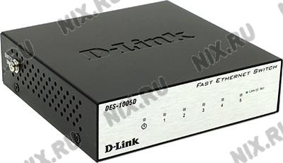 D-Link DES-1005D /O2B Fast E-net Switch 5-port (5UTP, 100Mbps)