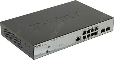 D-Link DGS-1210-10P/ME /A1A   (8UTP 1000Mbps PoE +2 SFP)