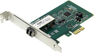 D-Link DGE-560SX /LC/C1A (RTL)  PCI-Ex1(Duplex 1000Base-SX, LC, MM)