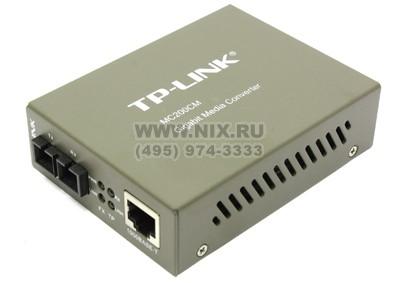 TP-LINK MC200CM 1000Base-T to 1000Base-SX Media Converter (1UTP, 1SC, MM)
